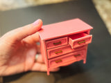 1:12 scale miniature dollhouse dresser