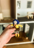 5 inch Miniature Coraline Dollhouse Doll