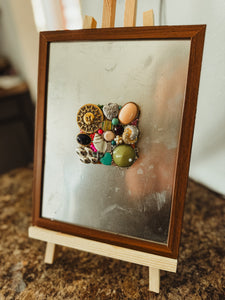 Vintage jeweled magnet