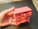 DIY 1:12 scale miniature dresser build it yourself KIT