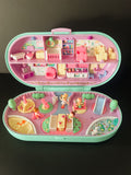 1992 Polly Pocket Babysitting stamper vintage toy collectible set