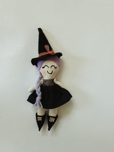 Tiny Witch Dollhouse Dolly (6inches)
