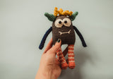 Pablo the party monster Crochet Stuffie toy